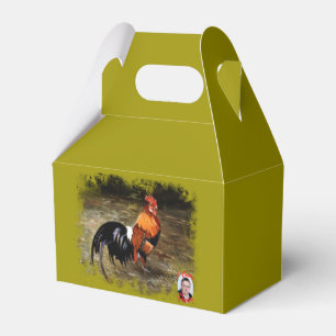 Gallic rooster//Rooster Favour Box