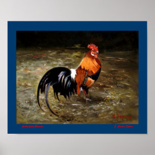 Gallic rooster//Rooster Poster