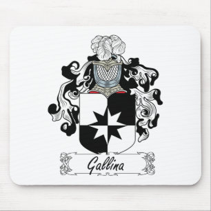 Gallina Family Crest Mouse Mat