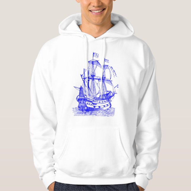 Gallion - Blue Hoodie (Front)