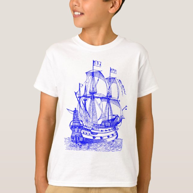 Gallion - Blue T-Shirt (Front)