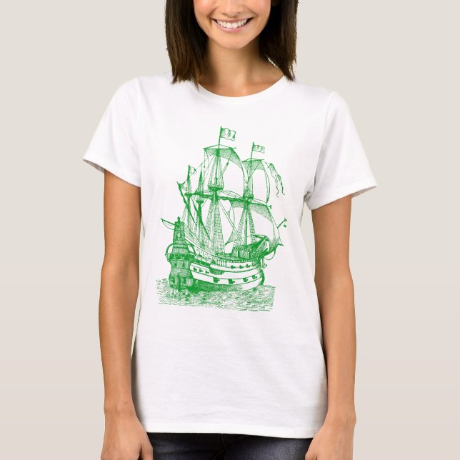 Gallion - Grass Green T-Shirt (Front)