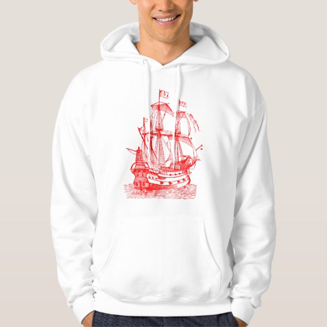 Gallion - Red Hoodie (Front)
