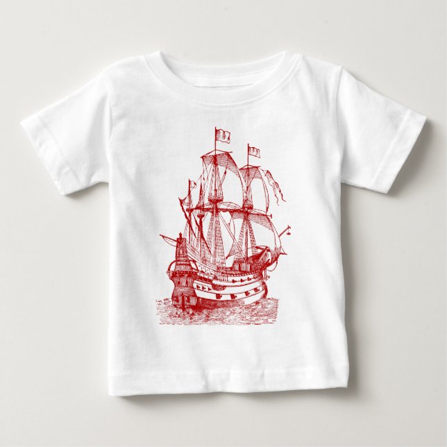 Gallion - Ruby Red Baby T-Shirt (Front)