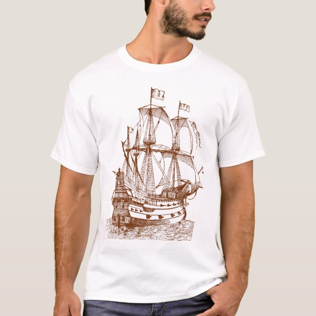 Gallion - Walnut T-Shirt (Front)