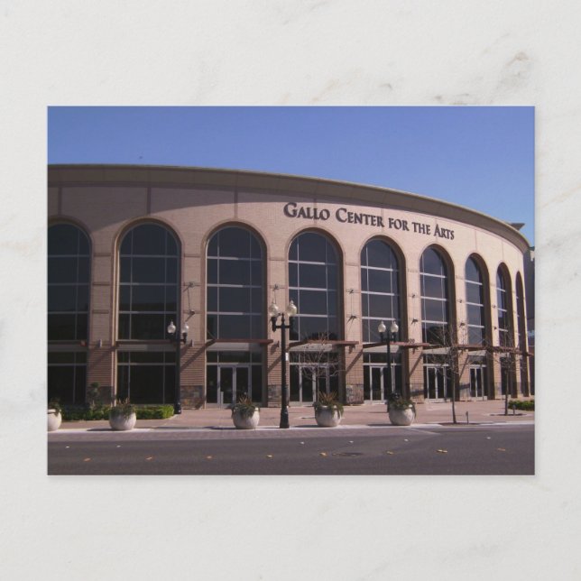 Gallo Centre For The Arts Postcard (Front)