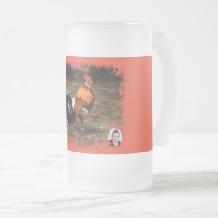 Gallo Frosted Glass Beer Mug