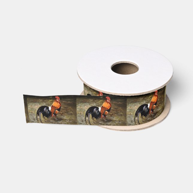 Gallo/Galo/Rooster Grosgrain Ribbon (Spool)