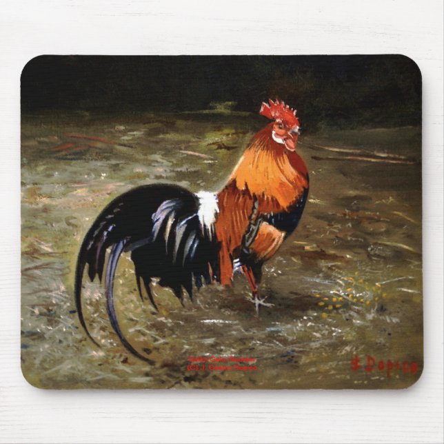 Gallo/Galo/Rooster Mouse Mat (Front)