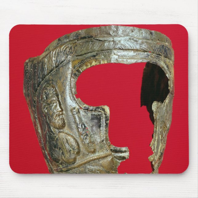 Gallo-Roman gladiator's mask Mouse Mat (Front)