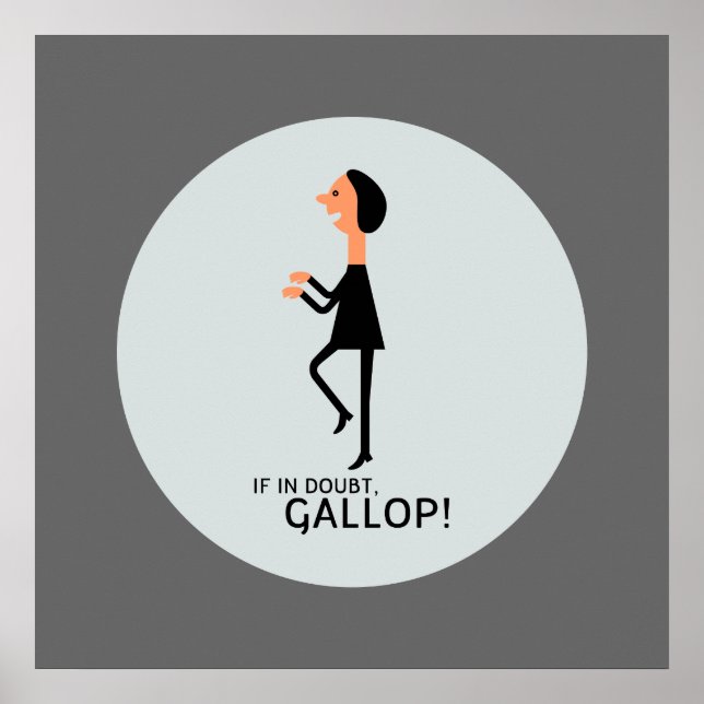 Gallop! Poster (Front)