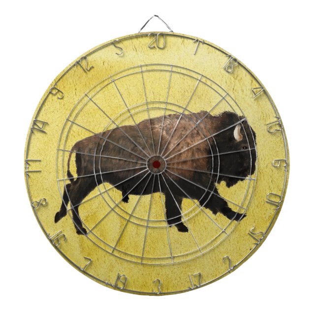 Galloping Bison Dartboard (Front)