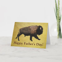 Galloping Bison Father's Day