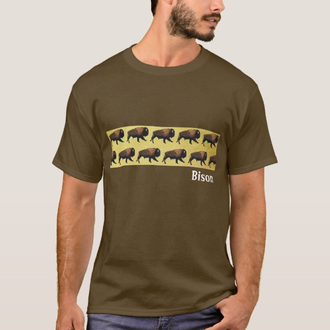 Galloping Bison T-Shirt (Front)