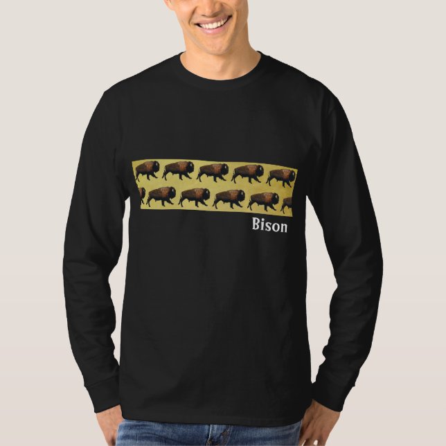 Galloping Bison T-Shirt (Front)