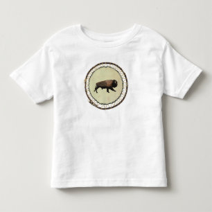 Galloping Bison Toddler T-Shirt