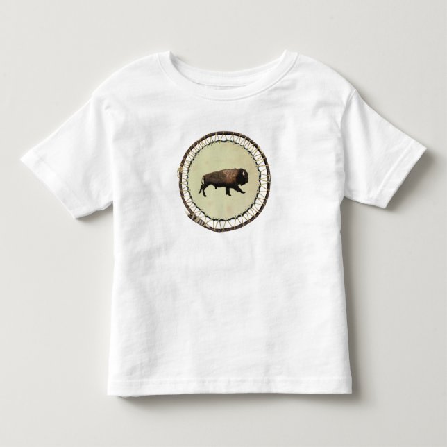 Galloping Bison Toddler T-Shirt (Front)