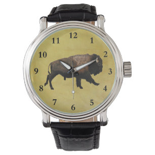 Galloping Bison Watch