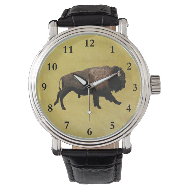 Galloping Bison Watch (Front)