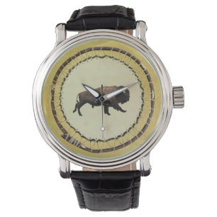 Galloping Bison Watch