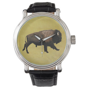 Galloping Bison Watch