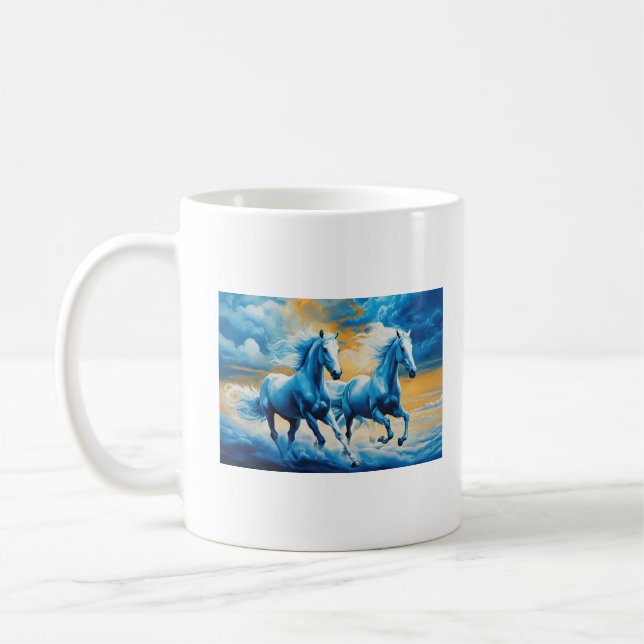 Galloping Hooves: Inspired by Nature Coffee Mug (Left)