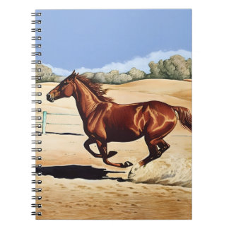 "Galloping Horse" By Esorada Notebook