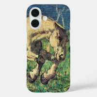 Galloping Horse by Giovanni Segantini, Vintage Art