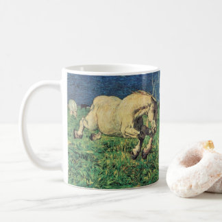 Galloping Horse by Giovanni Segantini, Vintage Art Coffee Mug