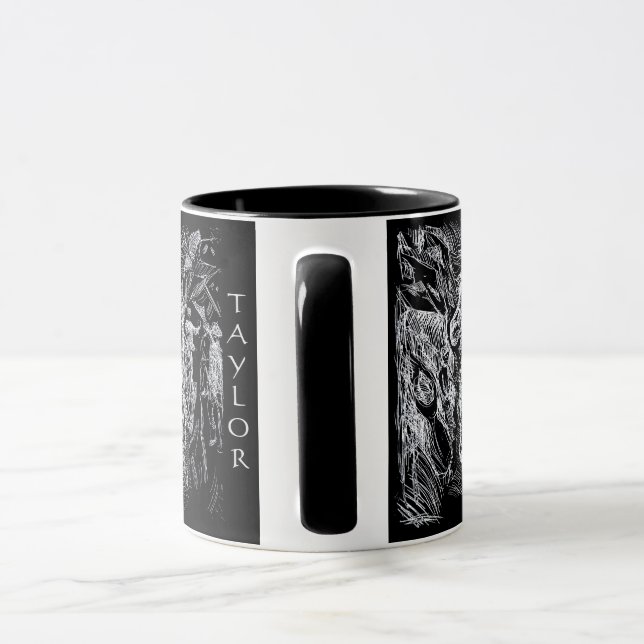 Galloping Horse – Edvard Munch Personalized  Mug (Handle)