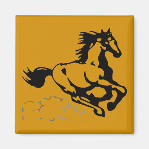 Galloping Horse Wild and Free Magnet