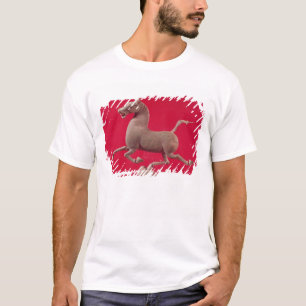 Galloping horse with one Hoof Resting on a T-Shirt