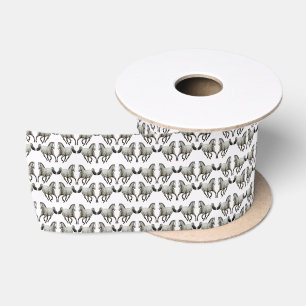 Galloping Leopard Appaloosa Horse Ribbon Satin Ribbon