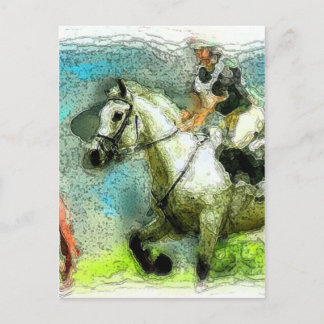 Galloping Postcard