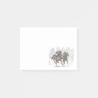 Galloping Race Horses
