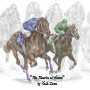 Galloping Race Horses Watch - 37.25 Galloping Race Horses Watch