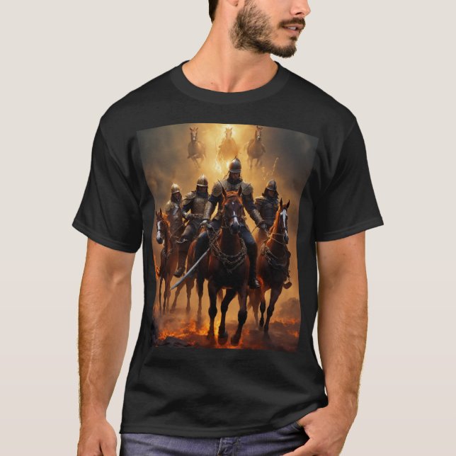 "Galloping Towards the Abyss" T-Shirt (Front)