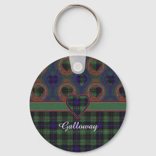 Galloway clan Plaid Scottish kilt tartan Key Ring