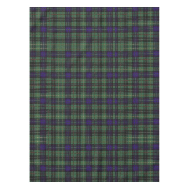 Galloway clan Plaid Scottish kilt tartan Tablecloth (Front)