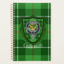Galloway Scottish Clan Tartan & Crest