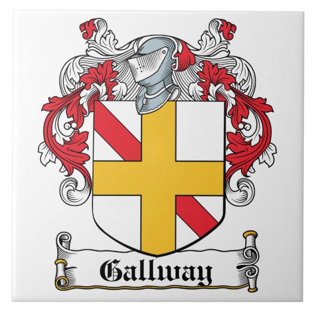 Gallway Family Crest Tile (Front)