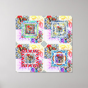 Galo de Barcelos, Portugal Canvas Print