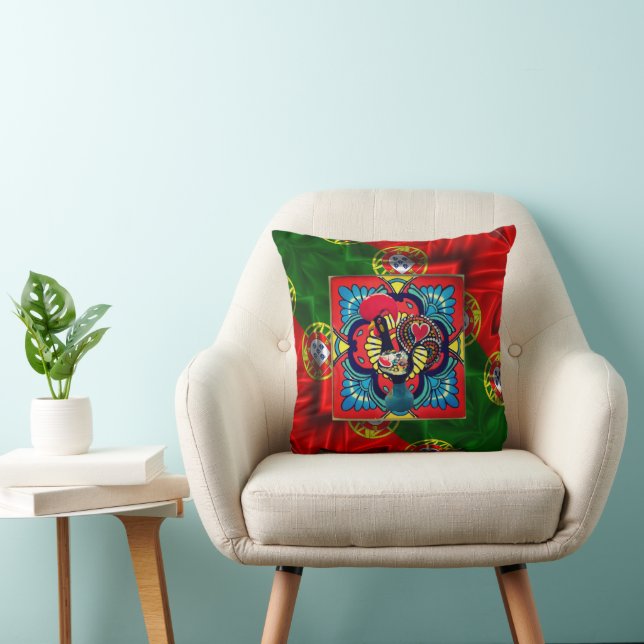 Galo de Barcelos, Portugal Cushion (Chair)