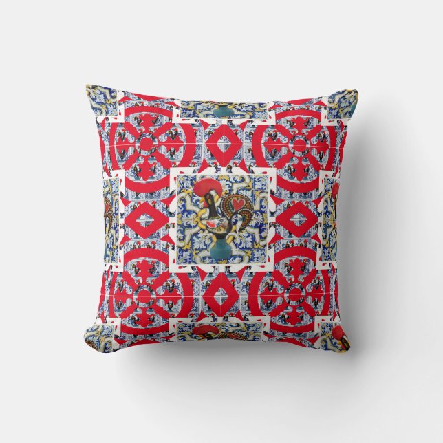 Galo de Barcelos, Portugal Cushion (Front)