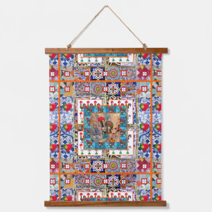 Galo de Barcelos, Portugal Hanging Tapestry