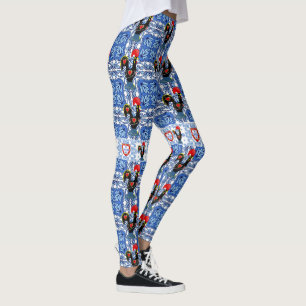 Galo de Barcelos, Portugal Leggings