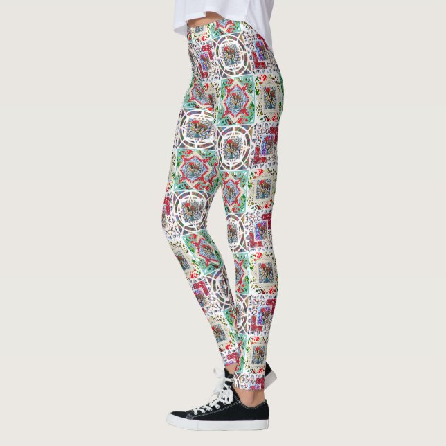 Galo de Barcelos, Portugal Leggings (Left)