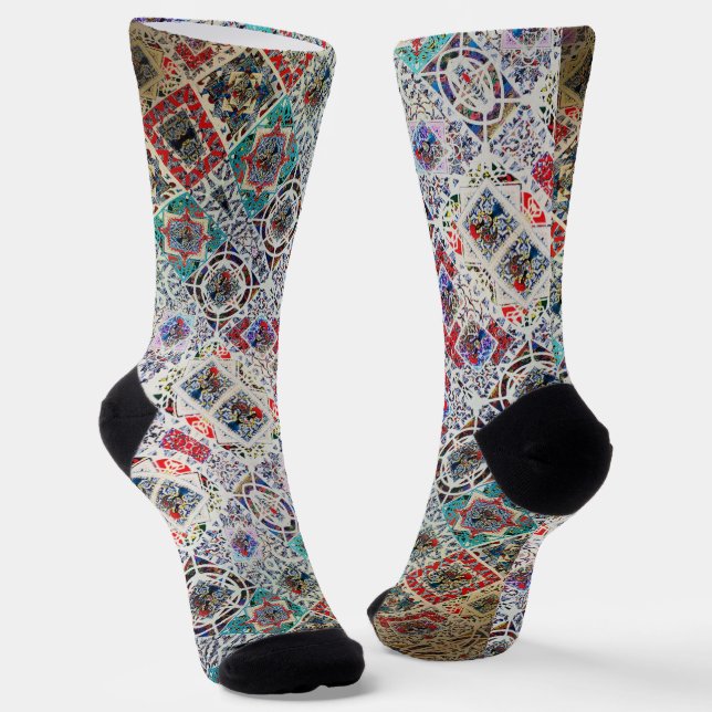 Galo de Barcelos, Portugal Socks (Angled)
