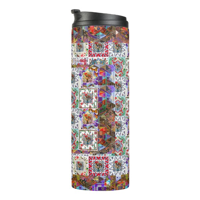 Galo de Barcelos, Portugal Thermal Tumbler (Rotated Right)