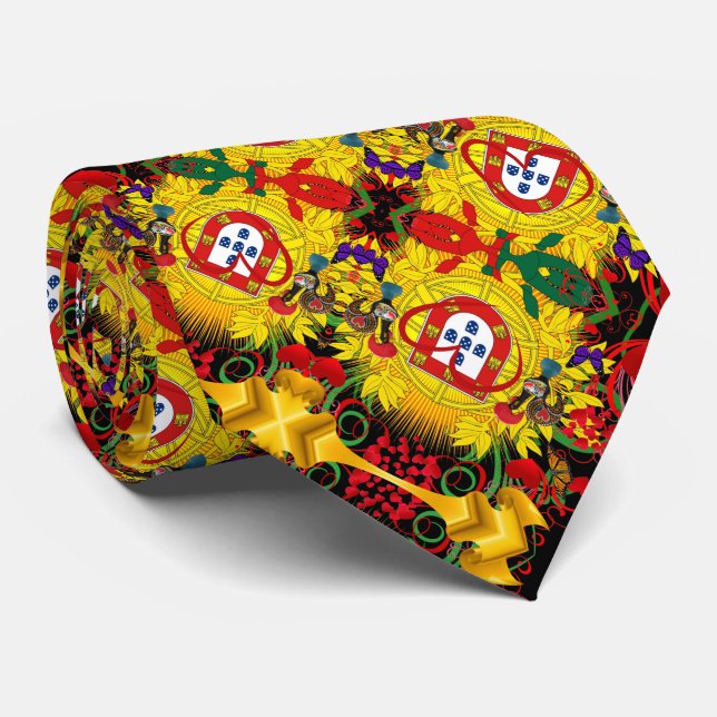 Galo de Barcelos, Portugal Tie (Rolled)